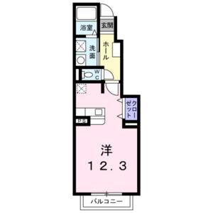ワンルーム 間取り図