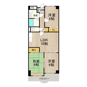 3LDK 間取り図