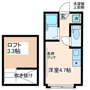 ワンルーム 間取り図
