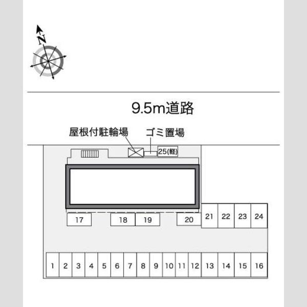レオパレス水守南 室内写真1