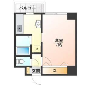 ワンルーム 間取り図