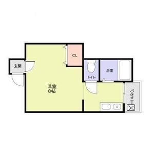 ワンルーム 間取り図