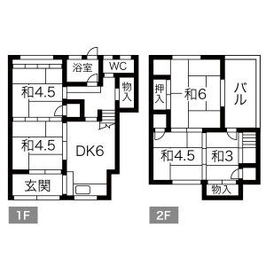 5DK 間取り図