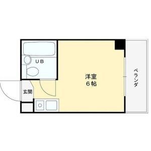 ワンルーム 間取り図