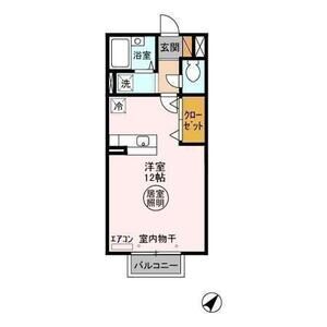ワンルーム 間取り図