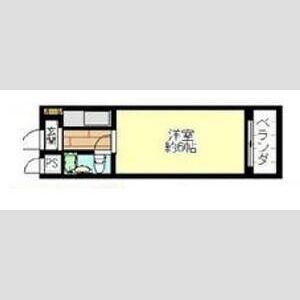 ワンルーム 間取り図