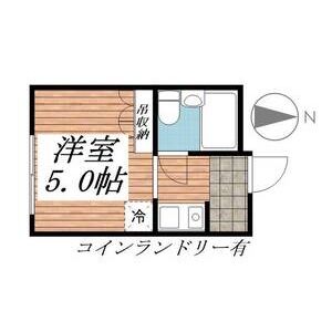 ワンルーム 間取り図