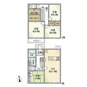 4LDK 間取り図