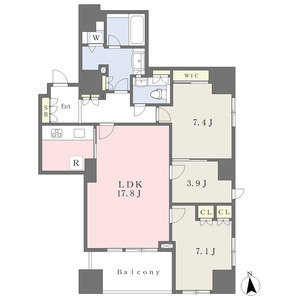 3LDK 間取り図