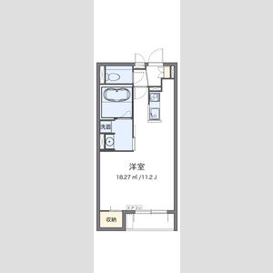 ワンルーム 間取り図