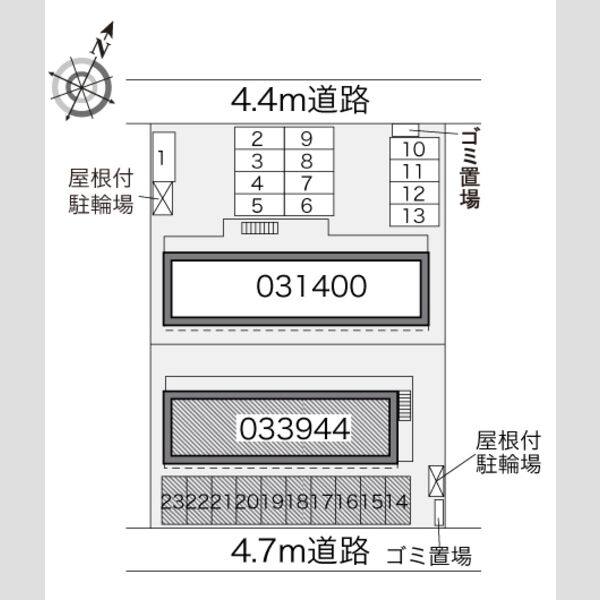 レオパレスひそこB 室内写真1