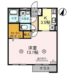 ワンルーム 間取り図