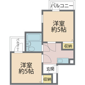 2K 間取り図