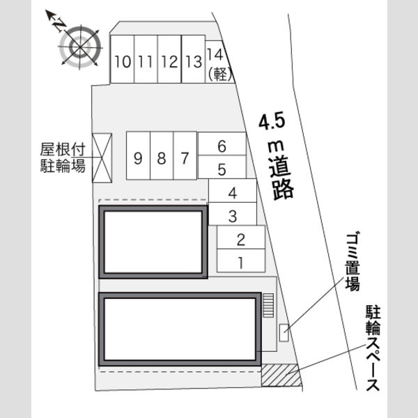 レオパレス馬田 室内写真1