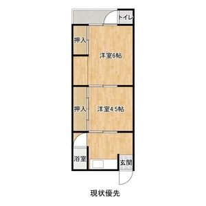 2K 間取り図