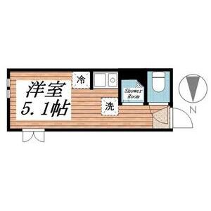 ワンルーム 間取り図