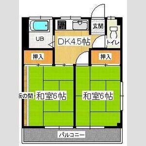 2K 間取り図