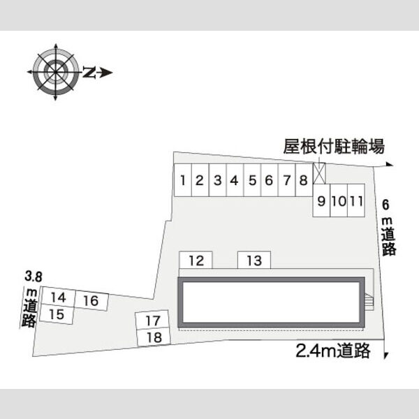 レオパレス竹 室内写真1