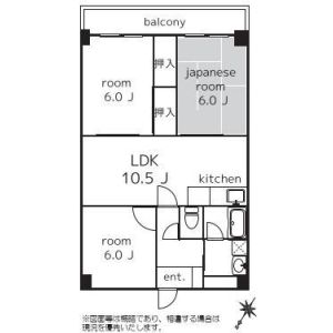 3LDK 間取り図