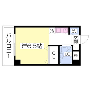 ワンルーム 間取り図