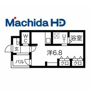 ワンルーム 間取り図