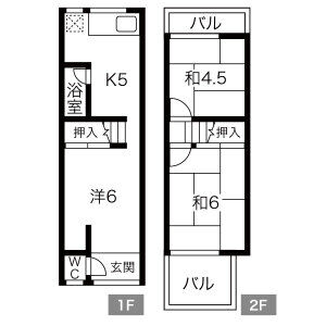 3K 間取り図