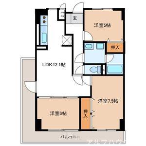 3LDK 間取り図