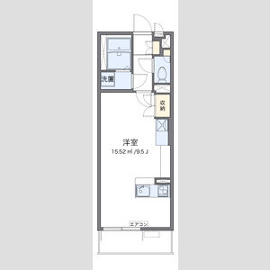 ワンルーム 間取り図