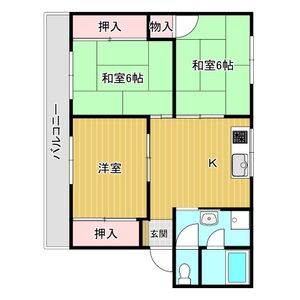 3LDK 間取り図