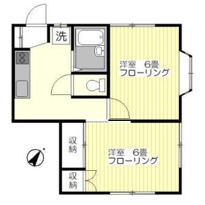 2K 間取り図