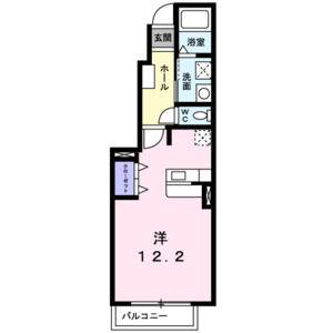 ワンルーム 間取り図