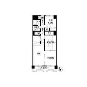 3LDK 間取り図