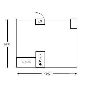 ワンルーム 間取り図