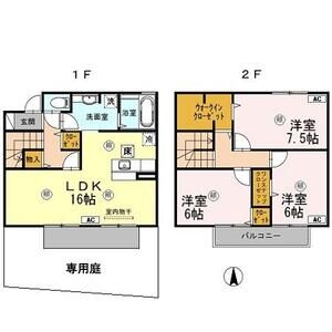 3LDK 間取り図