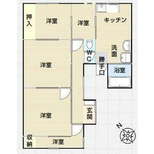 5K 間取り図