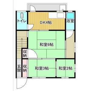 3DK 間取り図