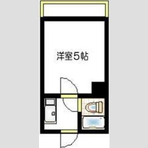 ワンルーム 間取り図
