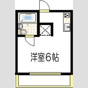 ワンルーム 間取り図