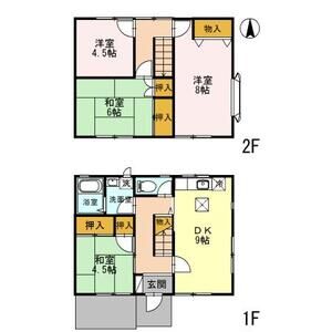4DK 間取り図