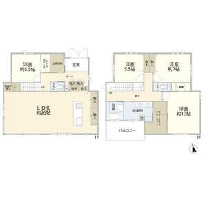 4LDK 間取り図