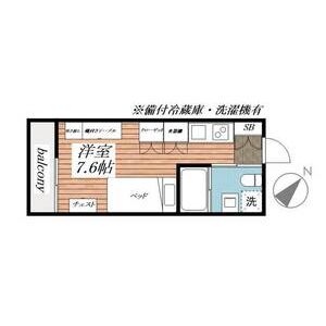 ワンルーム 間取り図