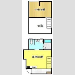 ワンルーム 間取り図