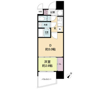 2K 間取り図