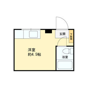 ワンルーム 間取り図