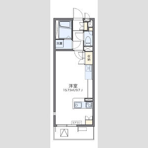 ワンルーム 間取り図