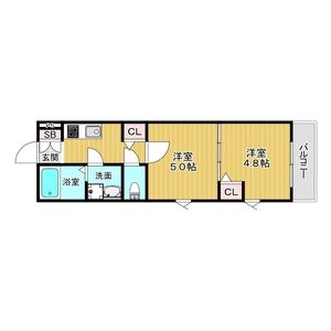 2K 間取り図