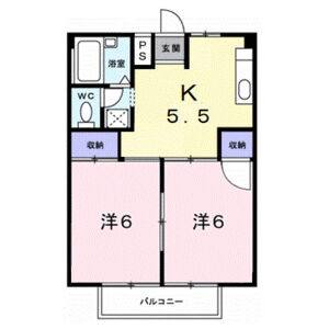 2K 間取り図