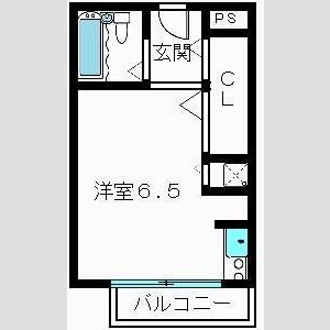 ワンルーム 間取り図