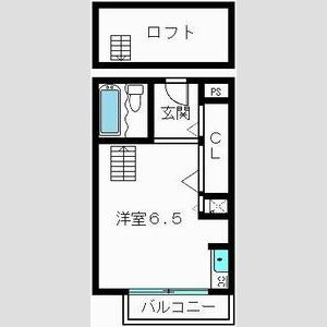 ワンルーム 間取り図