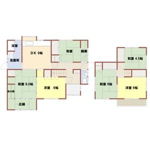 6LDK 間取り図